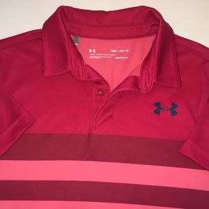 Under Armour boys size M polo shirt